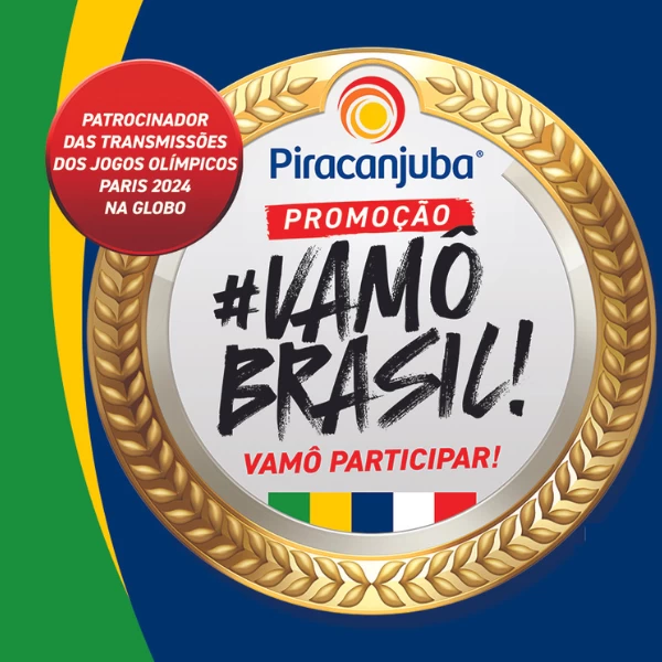 Promoção “#Vamô Brasil!”, da Piracanjuba, vai sortear prêmio de meio milhão de reais