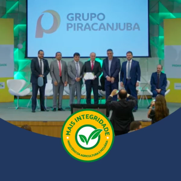 Cerimônia oficializa entrega do Selo Mais Integridade (Amarelo) ao Grupo Piracanjuba