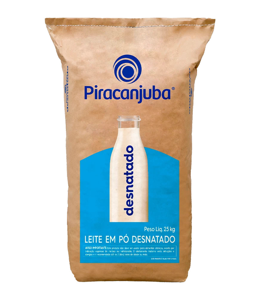 Leite em Pó Desnatado Piracanjuba 25kg