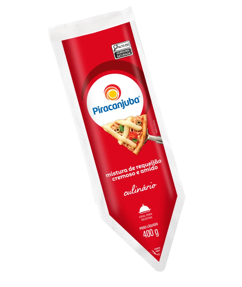 Mistura de Requeijão e Amido Piracanjuba 400g