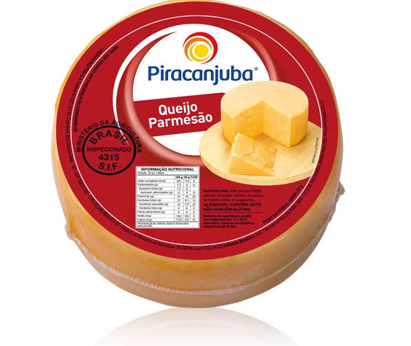 Queijo Parmesão Piracanjuba 5kg