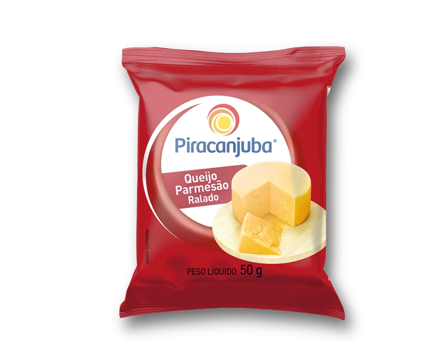 Queijo Parmesão Ralado Piracanjuba 50g