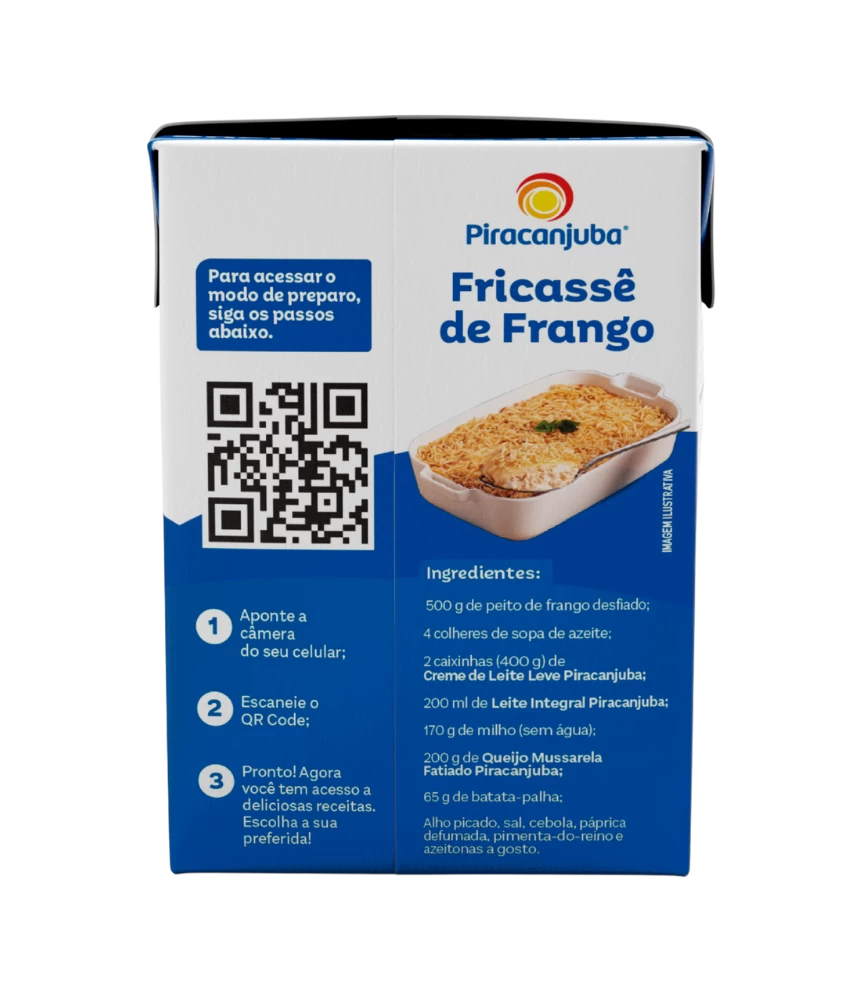 Creme de Leite Piracanjuba 200g