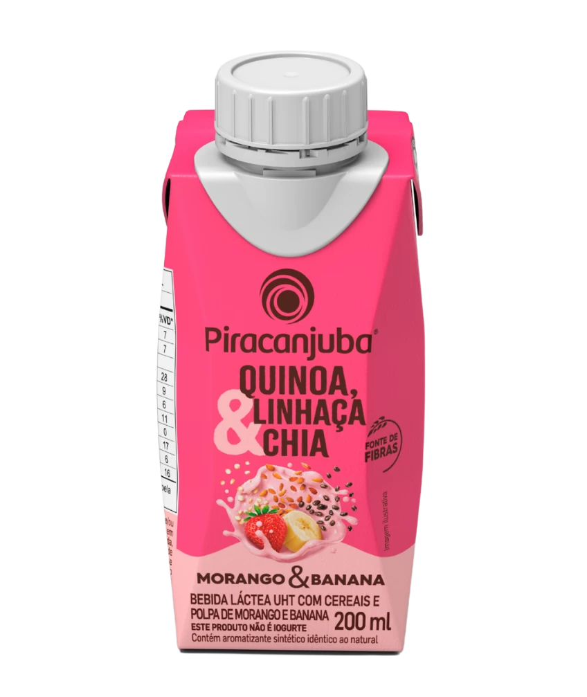 UHT Milk Drink Strawberry and Banana 200ml