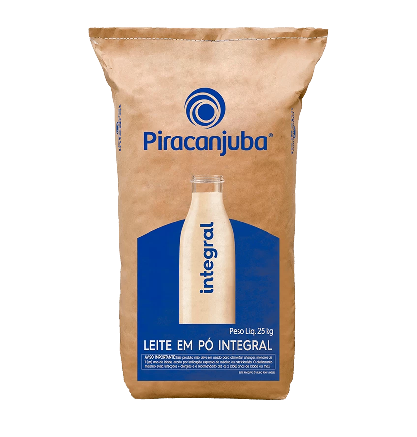 Leite em Pó Integral Piracanjuba 25kg