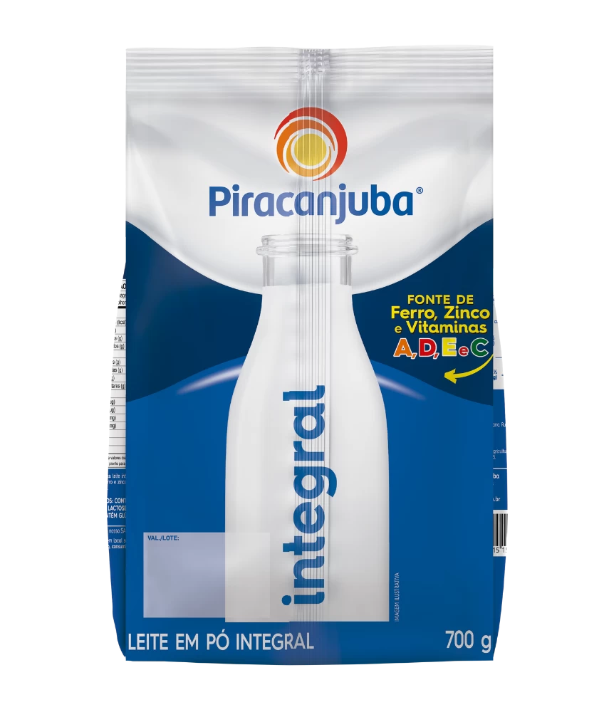Leite em Pó Integral Piracanjuba 700g