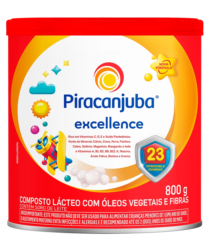 Composto Lácteo Piracanjuba Excellence Lata 800g