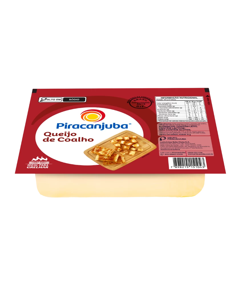 Queijo de Coalho Piracanjuba 700g