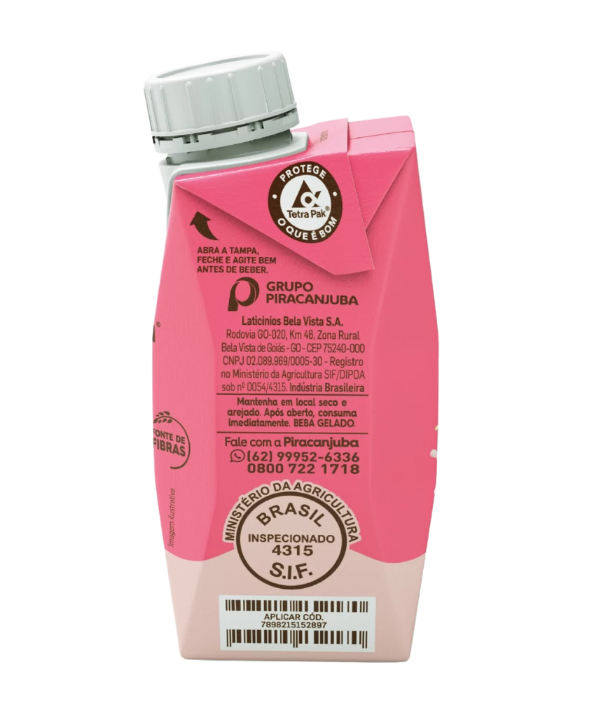 UHT Milk Drink Strawberry and Banana 200ml