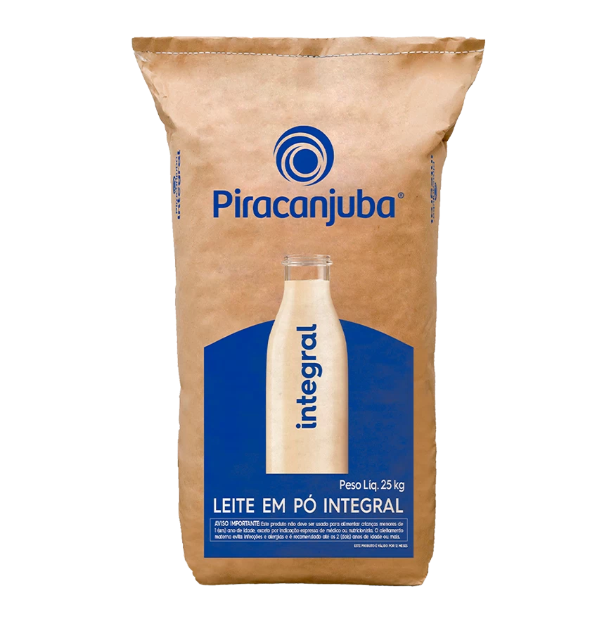 Produto Leite em Pó Integral Piracanjuba 25kg