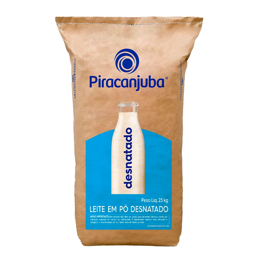 Produto Leite em Pó Desnatado Piracanjuba 25kg