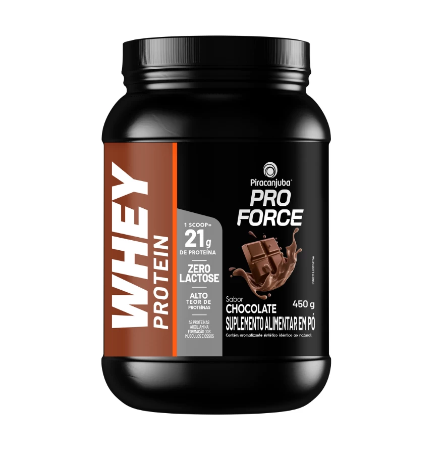 Whey Protein Pó Chocolate Piracanjuba ProForce 450g