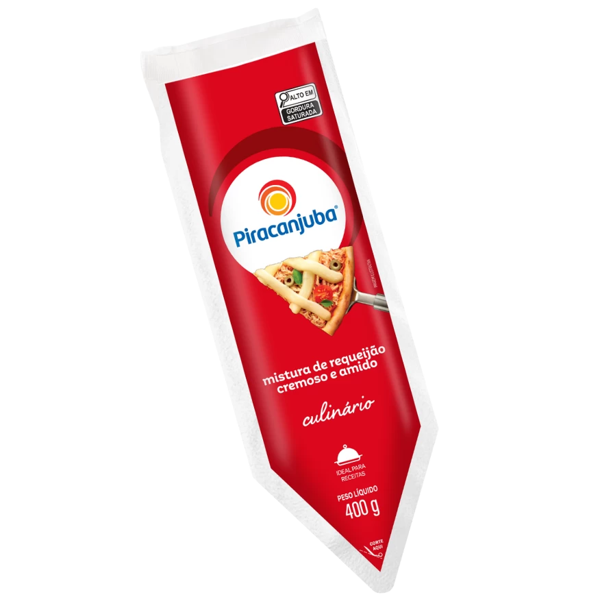 Produto Mistura de Requeijão e Amido Piracanjuba 400g