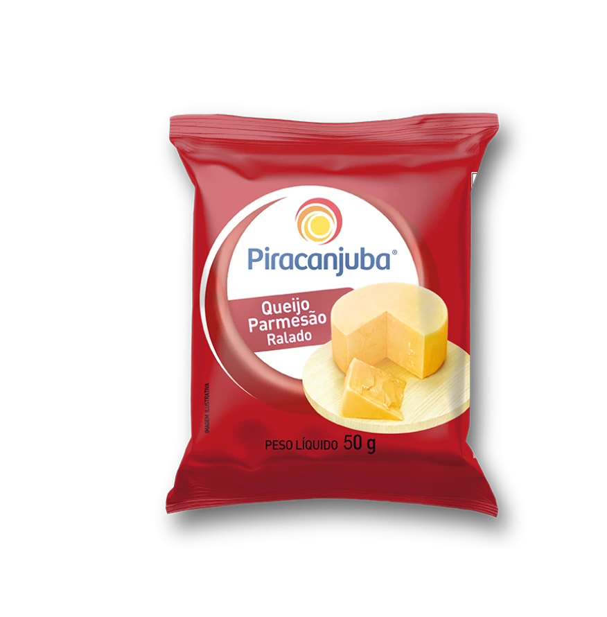 Queijo Parmesão Ralado Piracanjuba 50g