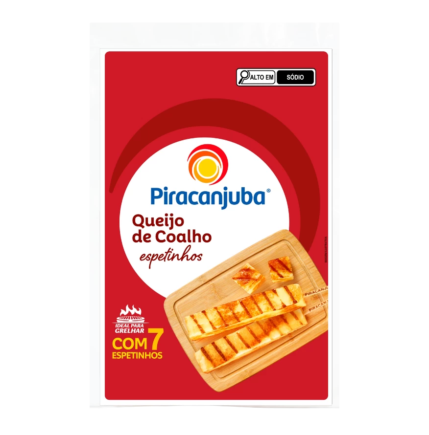 Produto Queijo de Coalho (Espetinhos) Piracanjuba
