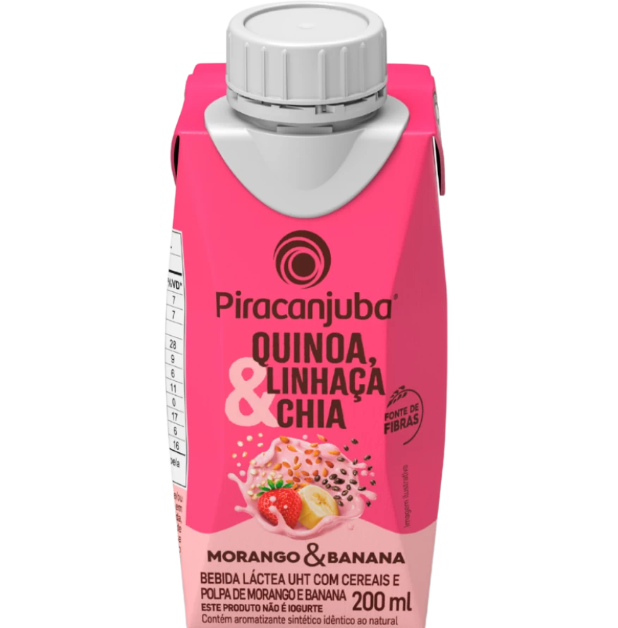 UHT Milk Drink Strawberry and Banana 200ml