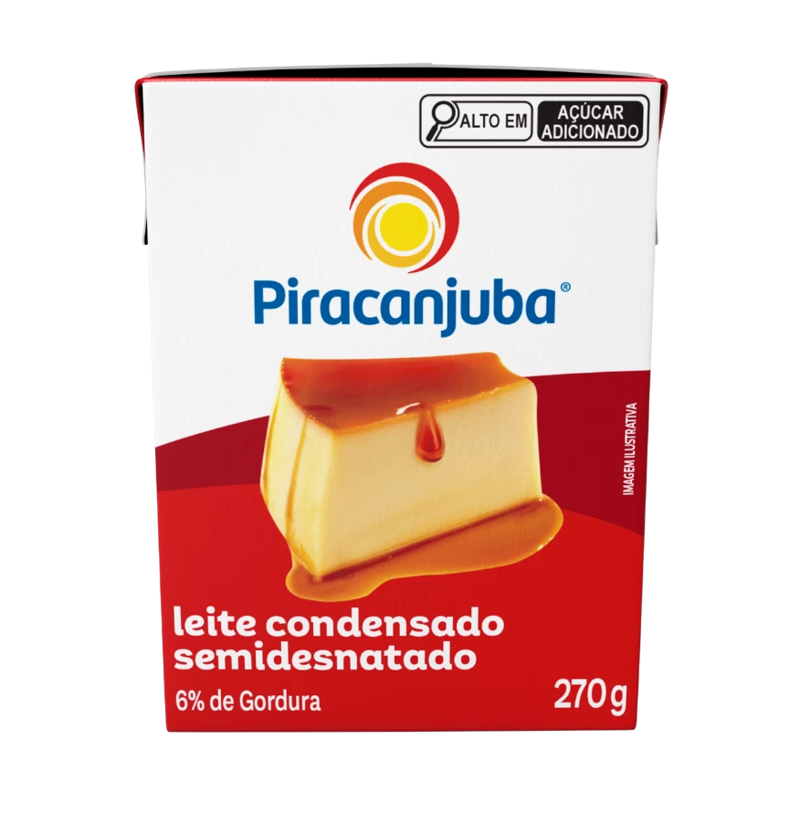 Sweetened Condensed Semi-Skimmed Milk 270g and 395g