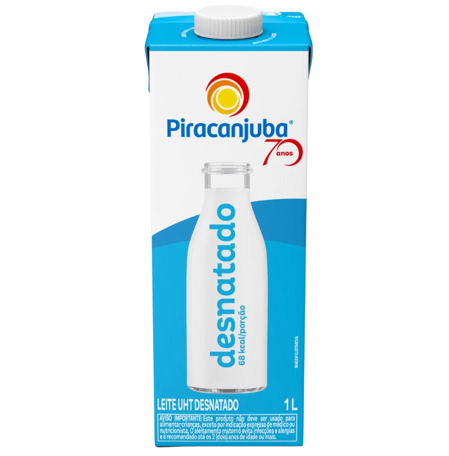 Produto Leite Desnatado Piracanjuba 1L