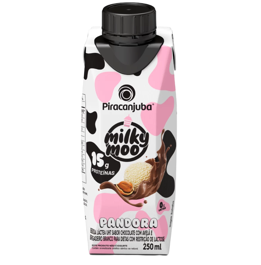 Produto Piracanjuba + Milky Moo Pandora 250 ml