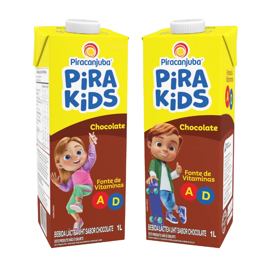Produto Achocolatado Piracanjuba Pirakids 1L