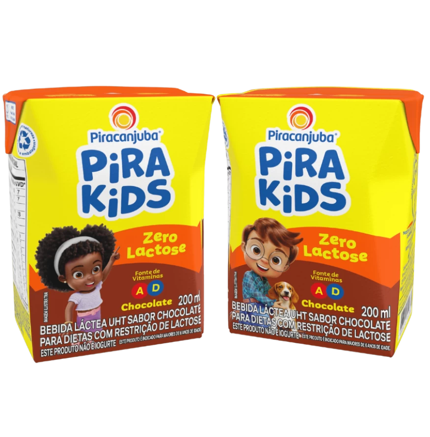 Produto Achocolatado Piracanjuba Pirakids Zero Lactose 200ml