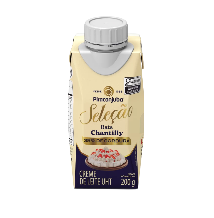 Produto Creme de Leite Bate Chantilly Piracanjuba 200g