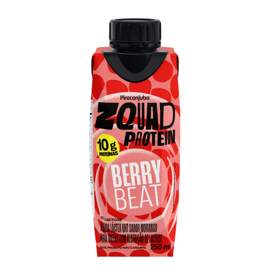 Produto Piracanjuba ZQUAD Berry Beat 250 ml