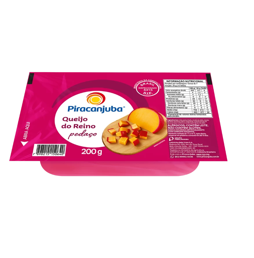 Produto Queijo do Reino Piracanjuba 200g
